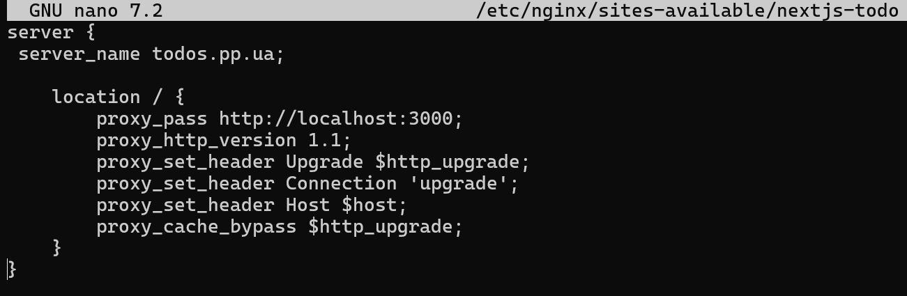 Nginx Configuration